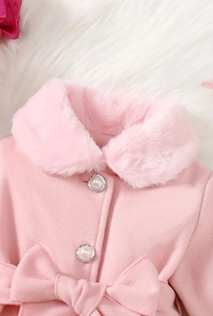 Cappotto Pink bimba