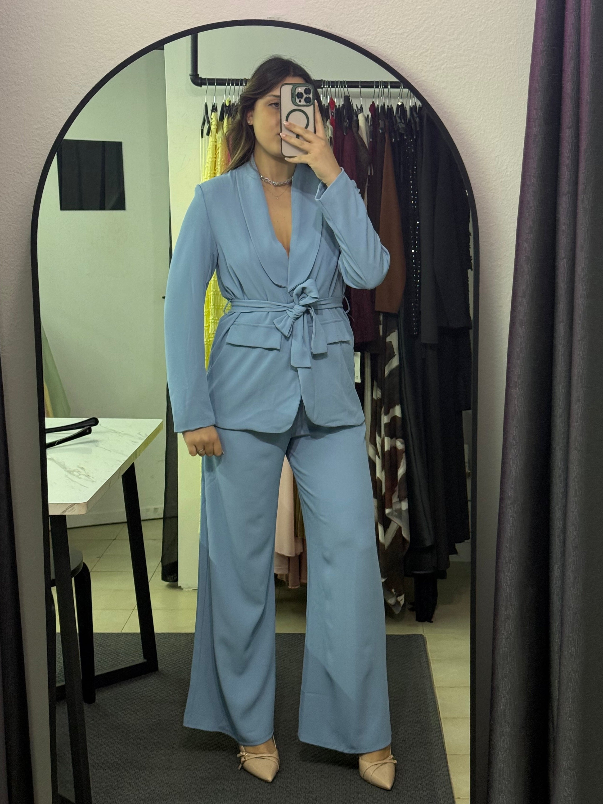 Tailleur Morgana blazer nodo