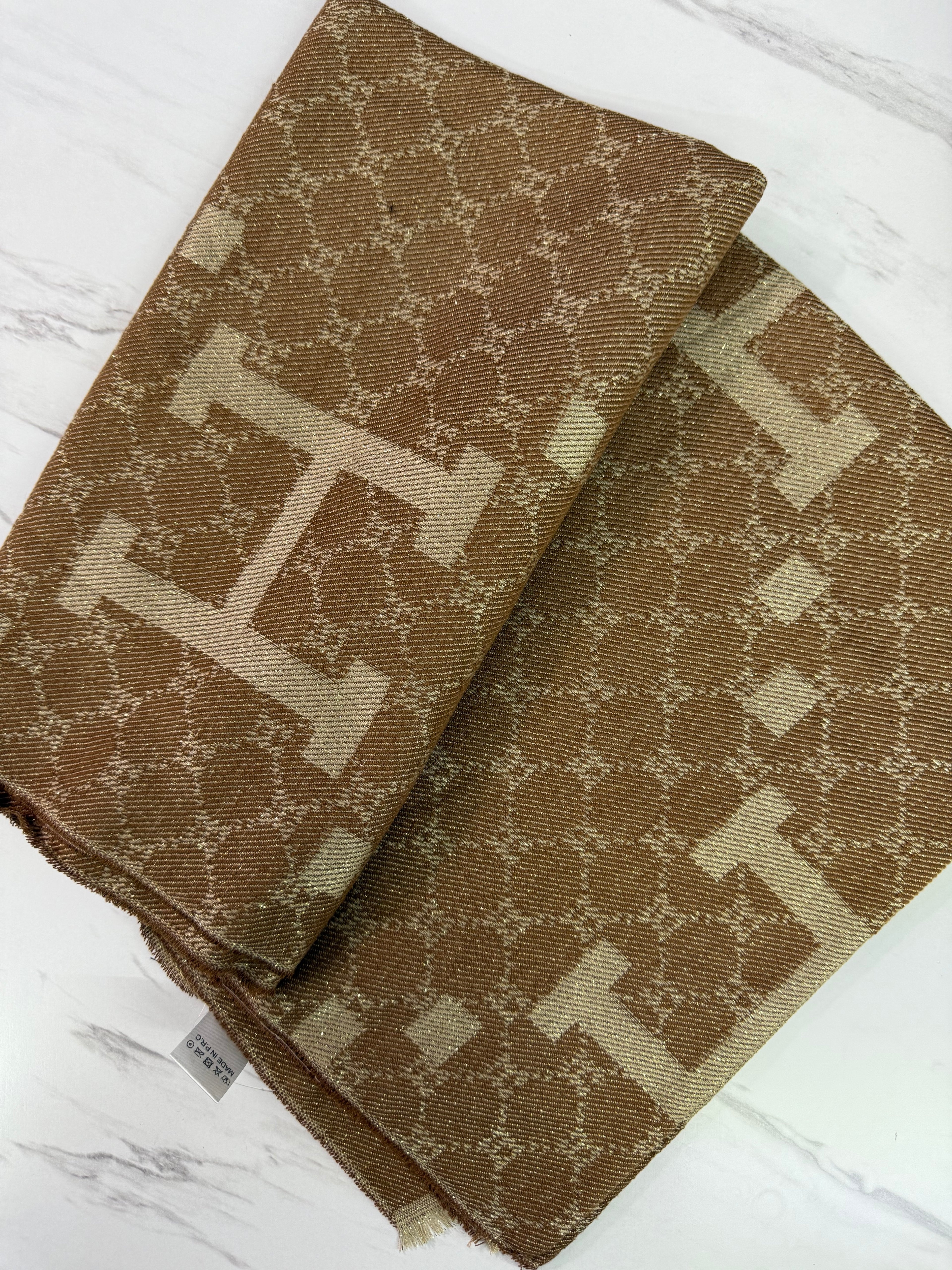 Sciarpa Hermès lurex