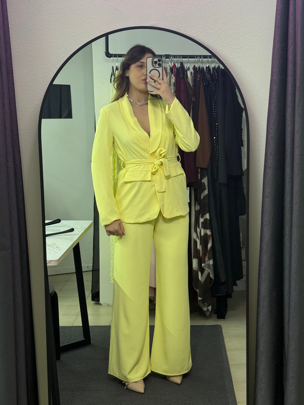 Tailleur Morgana blazer nodo