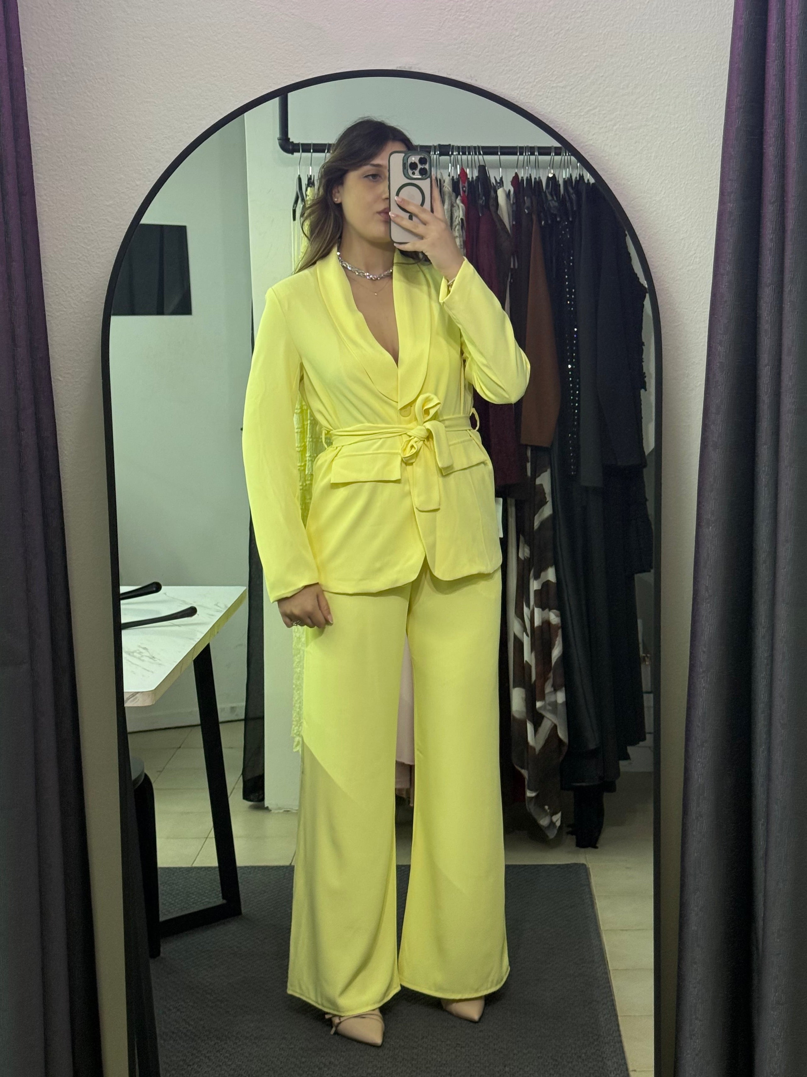 Tailleur Morgana blazer nodo