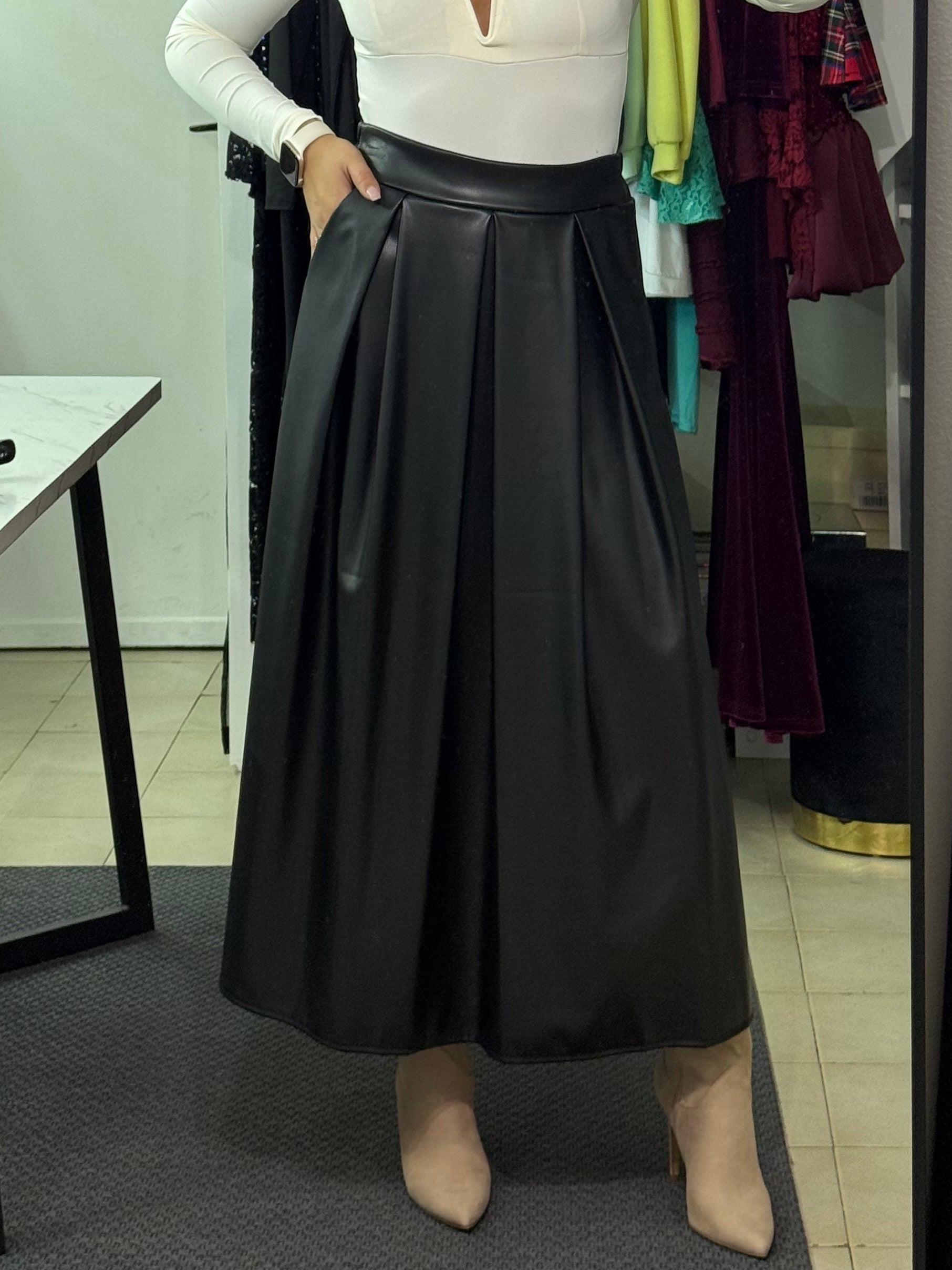 67062 Gonna Ecopelle Diva