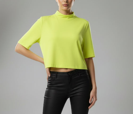 29616 T-shirt Angelina crop
