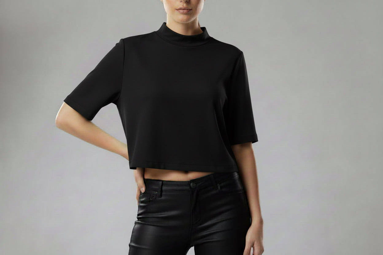 29616 T-shirt Angelina crop