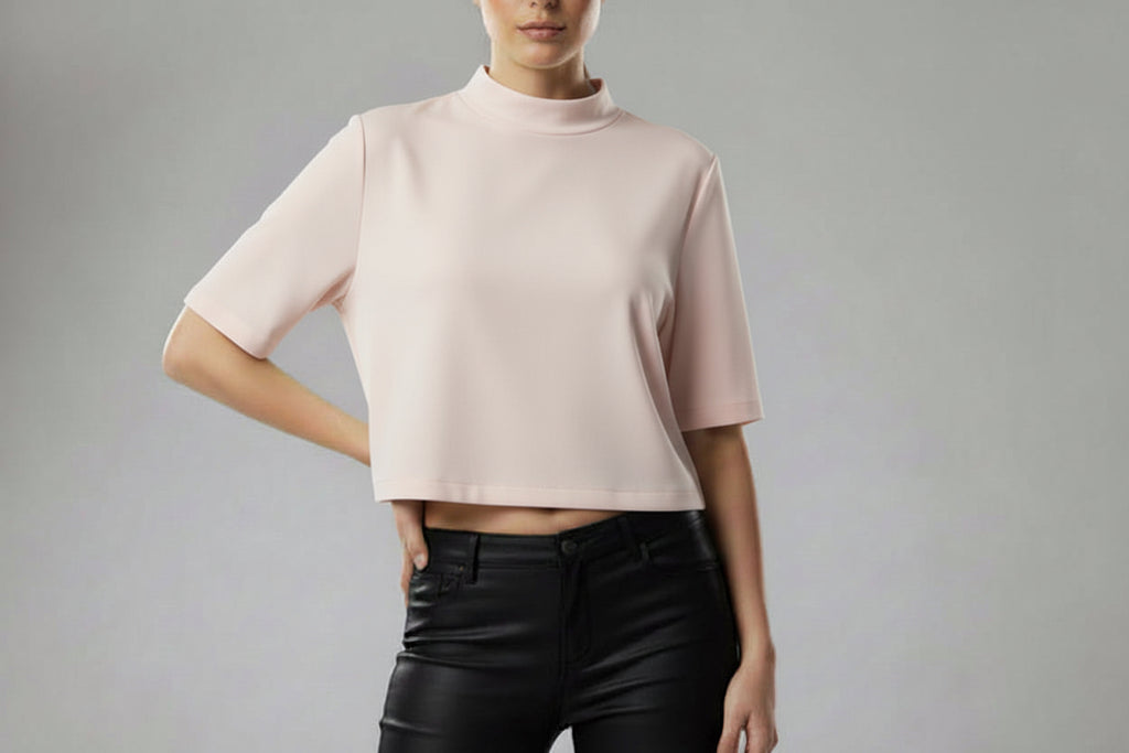 29616 T-shirt Angelina crop