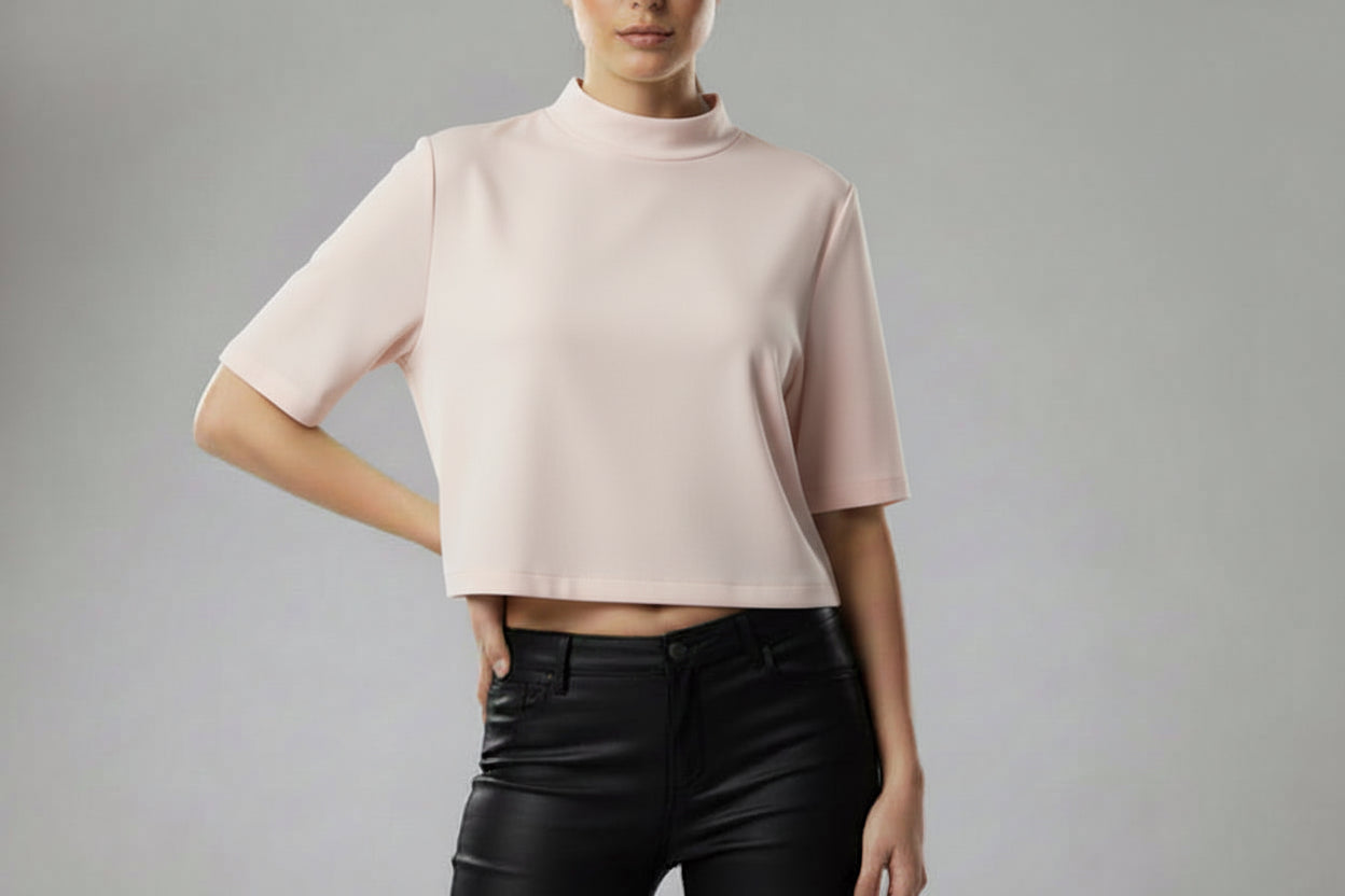 29616 T-shirt Angelina crop