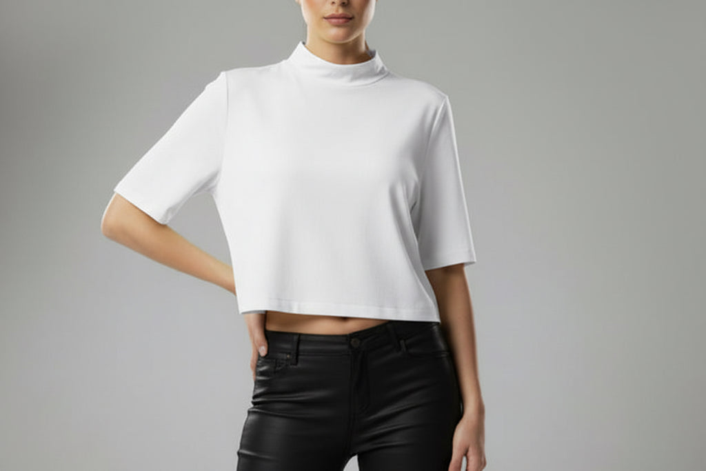 29616 T-shirt Angelina crop