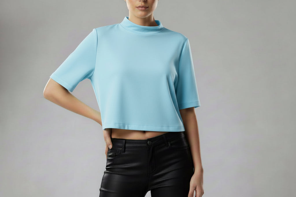 29616 T-shirt Angelina crop