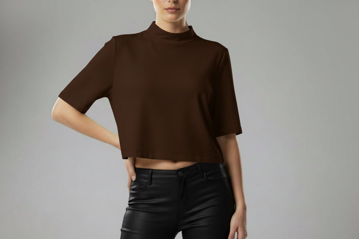 29616 T-shirt Angelina crop