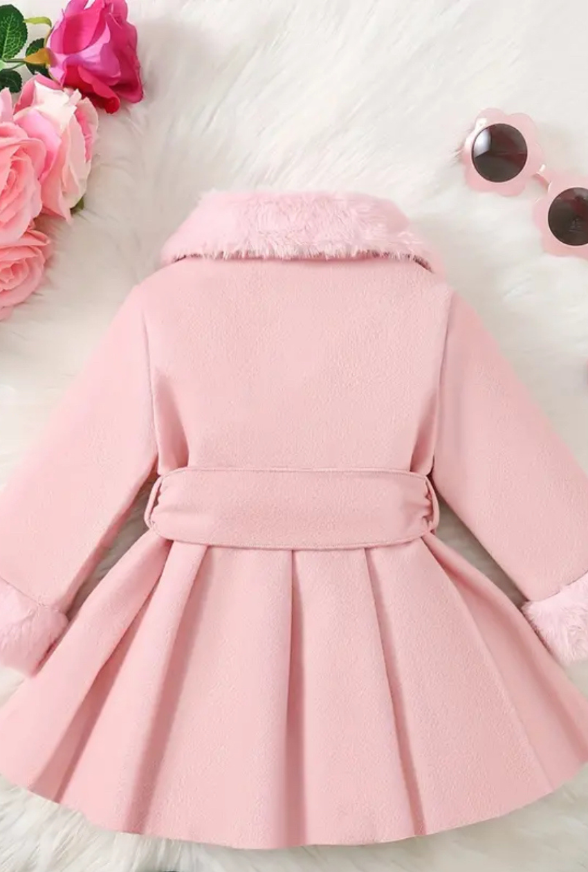 Cappotto Pink bimba