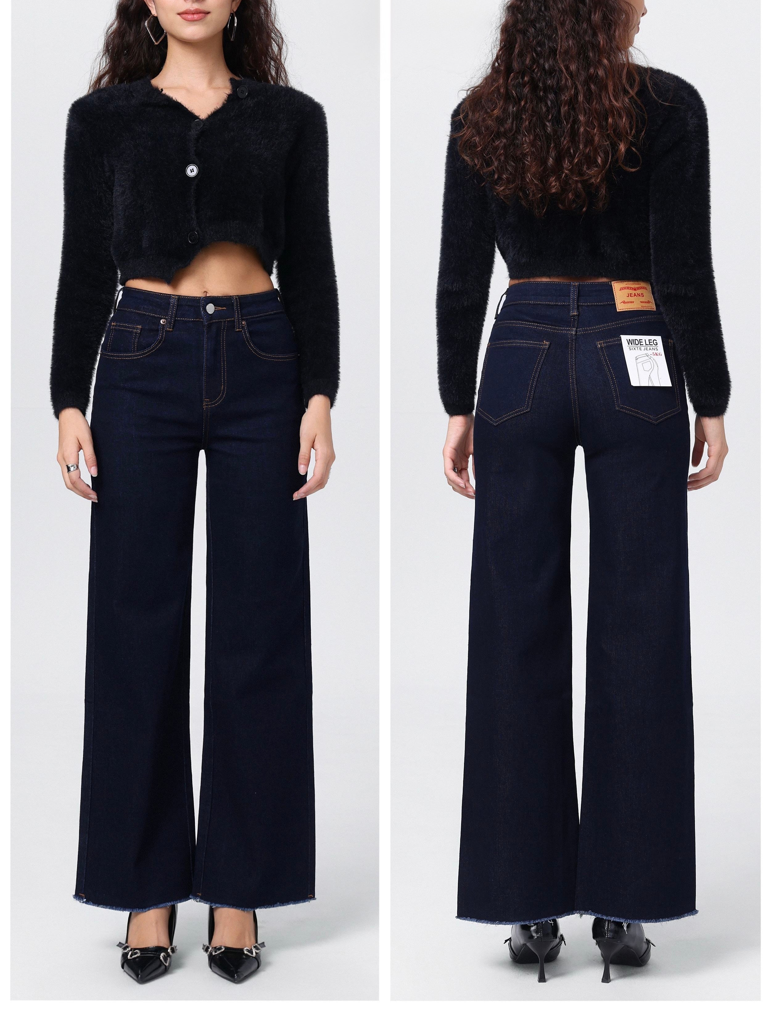 W7506 Jeans Levis scuro