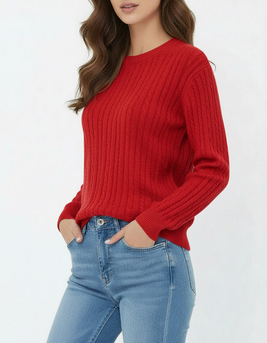 G1106 Maglione Polo girocollo