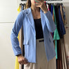 2048 Blazer Celeste sfoderato