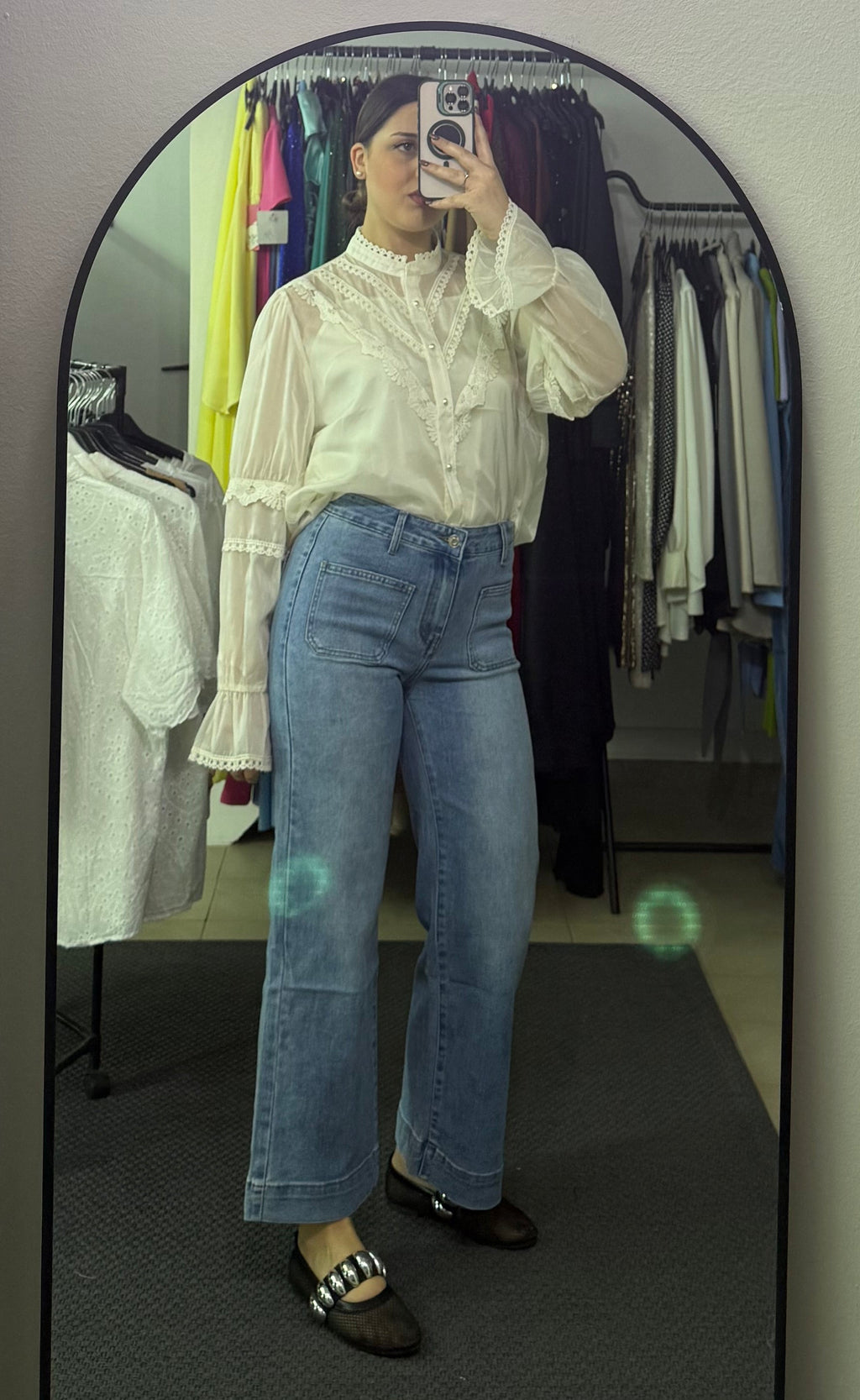 Jeans wide leg Diana  CZP8320