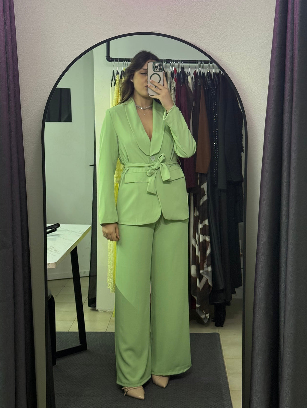 Tailleur Morgana blazer nodo