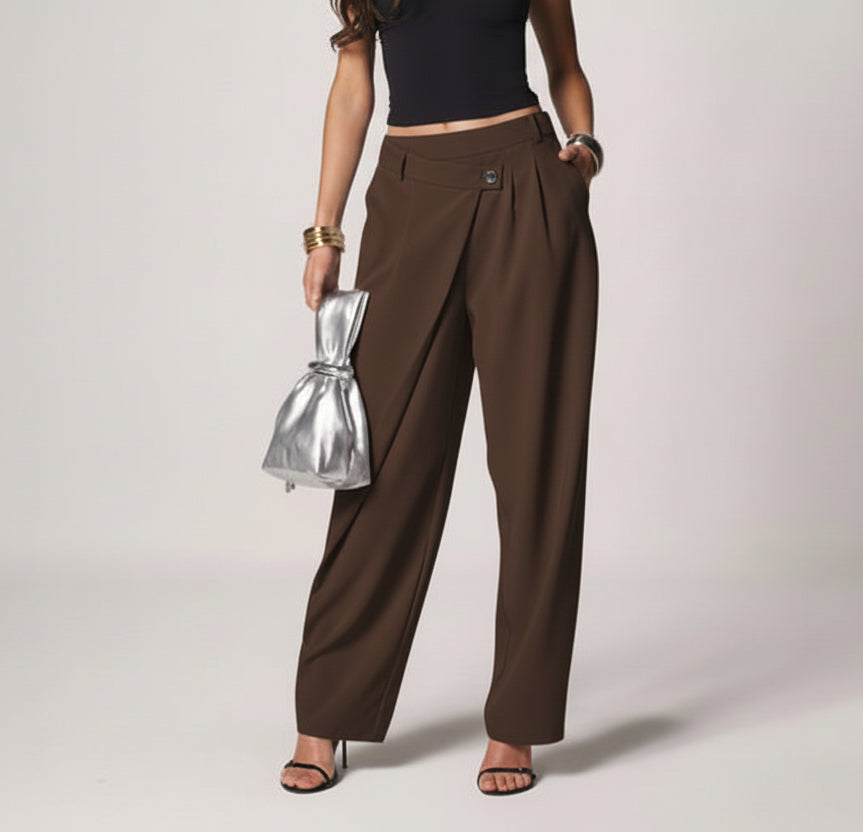 Pantalone Casual asimmetrico