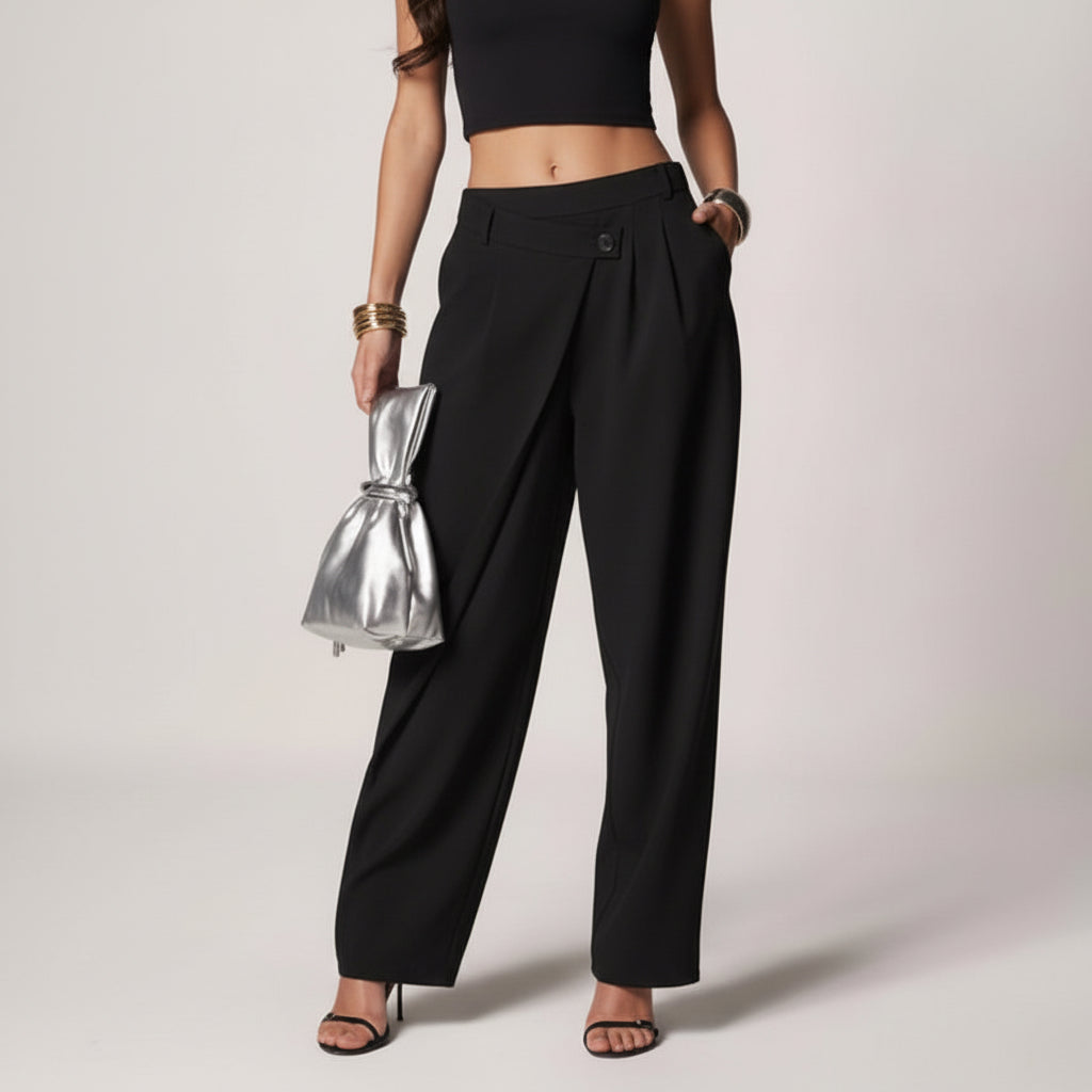 Pantalone Casual asimmetrico