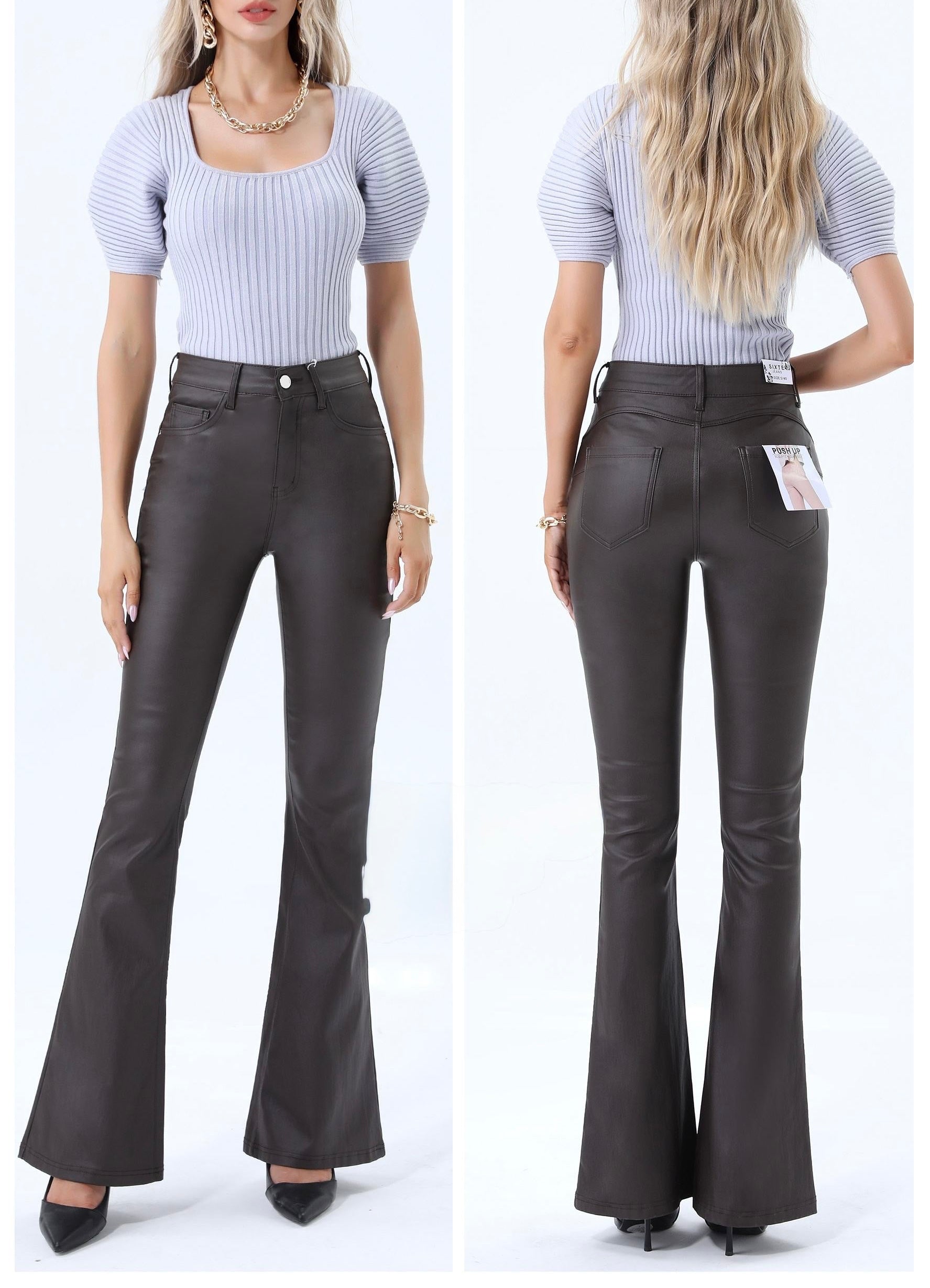 LT8050 Pantalone Caffè