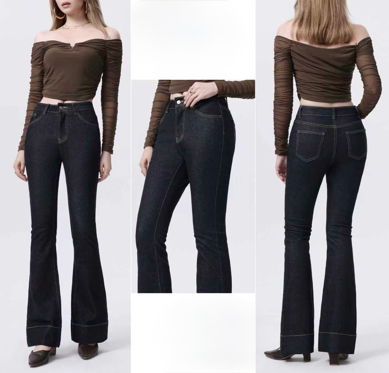 FX-9103 Jeans Zampa scuro