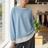 Felpa Basic garzata 10519