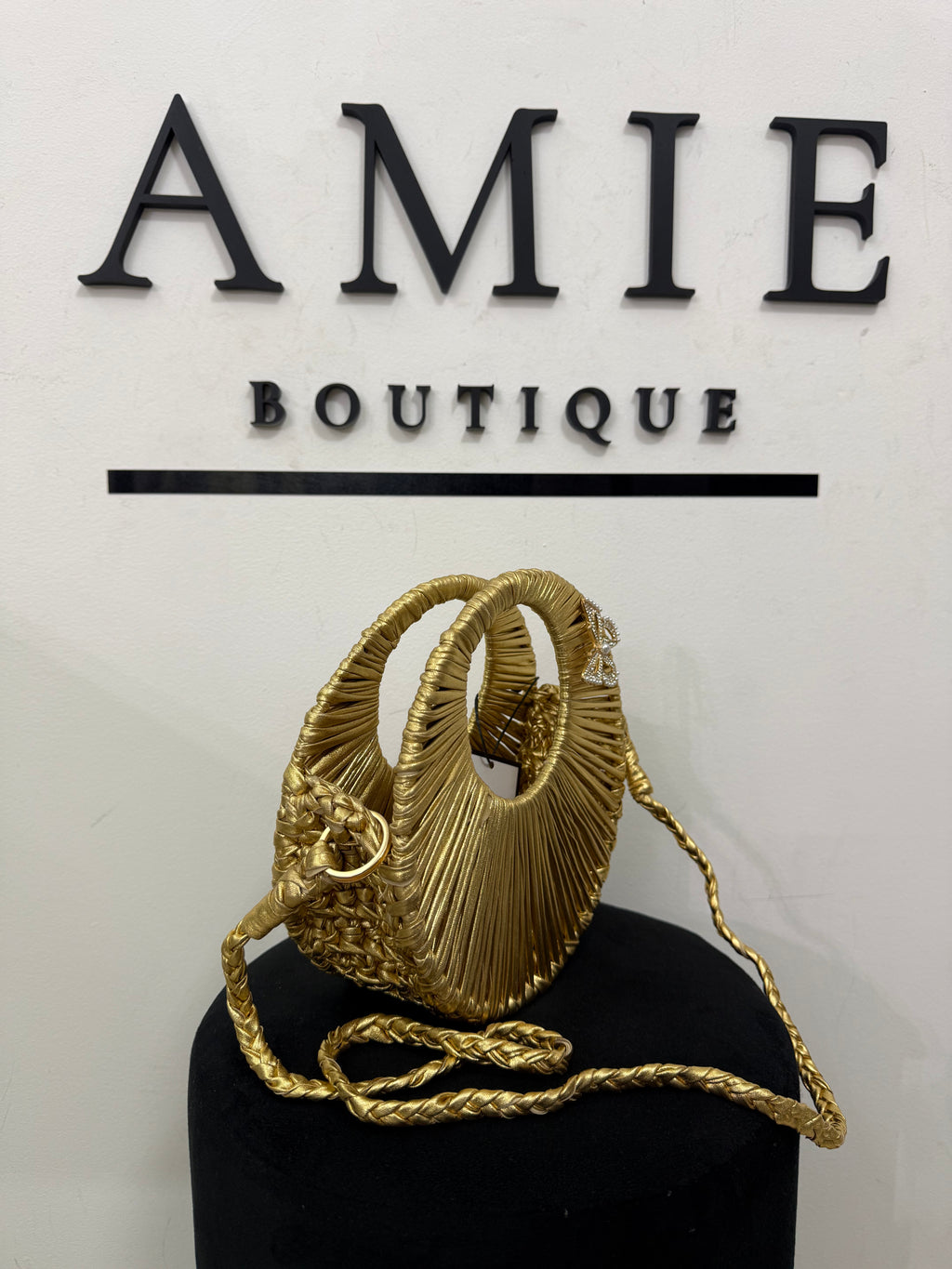 Moon bag Gold