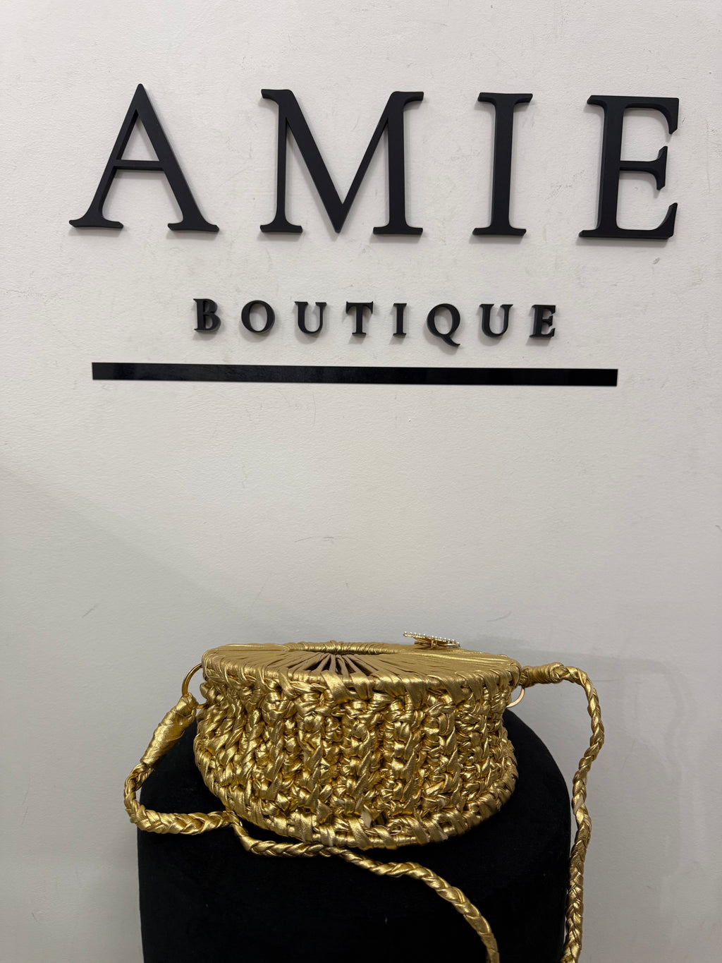 Moon bag Gold