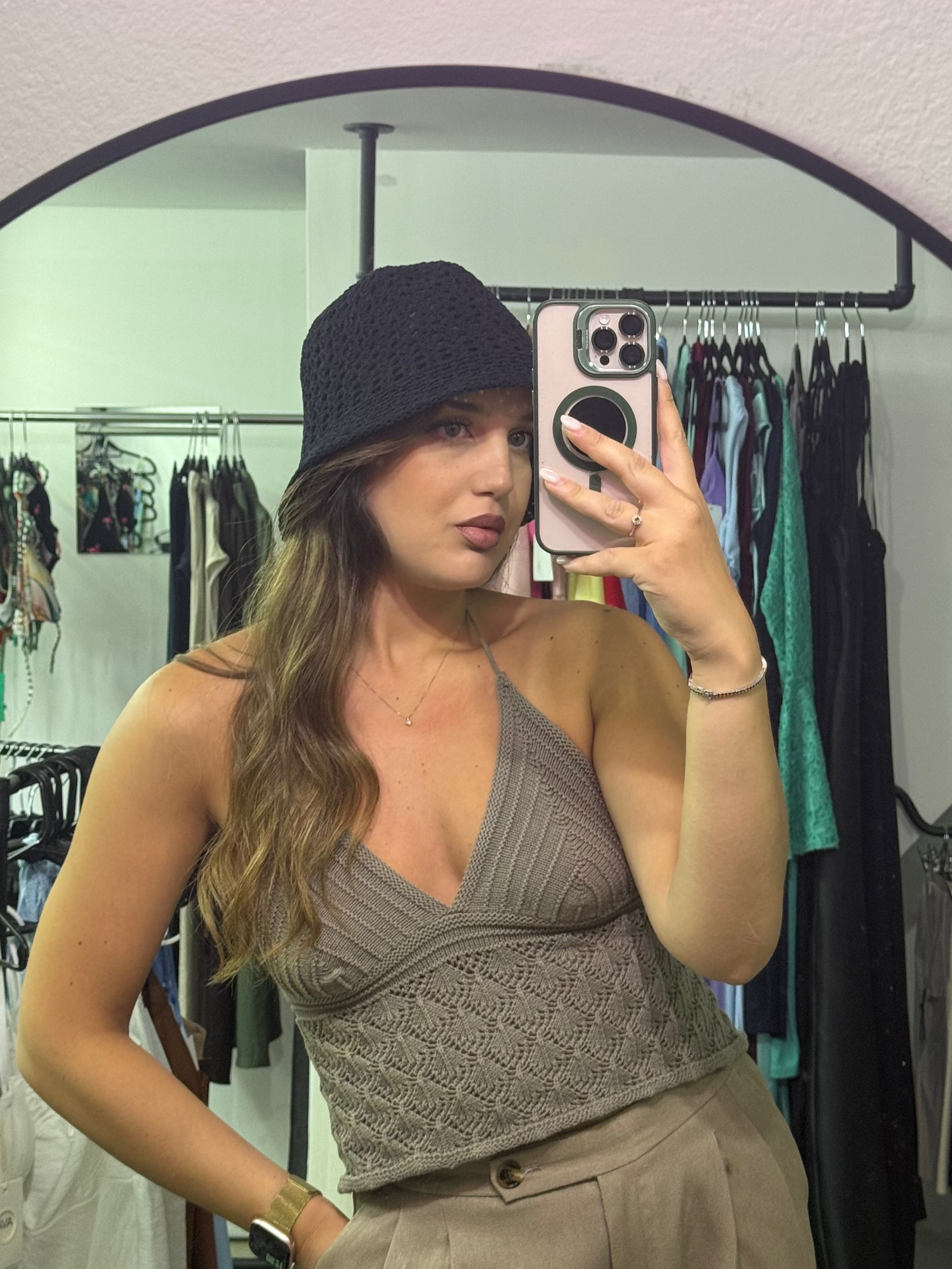 Cappello Macramé